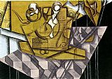 Gris Paintings - Teacups by Juan Gris